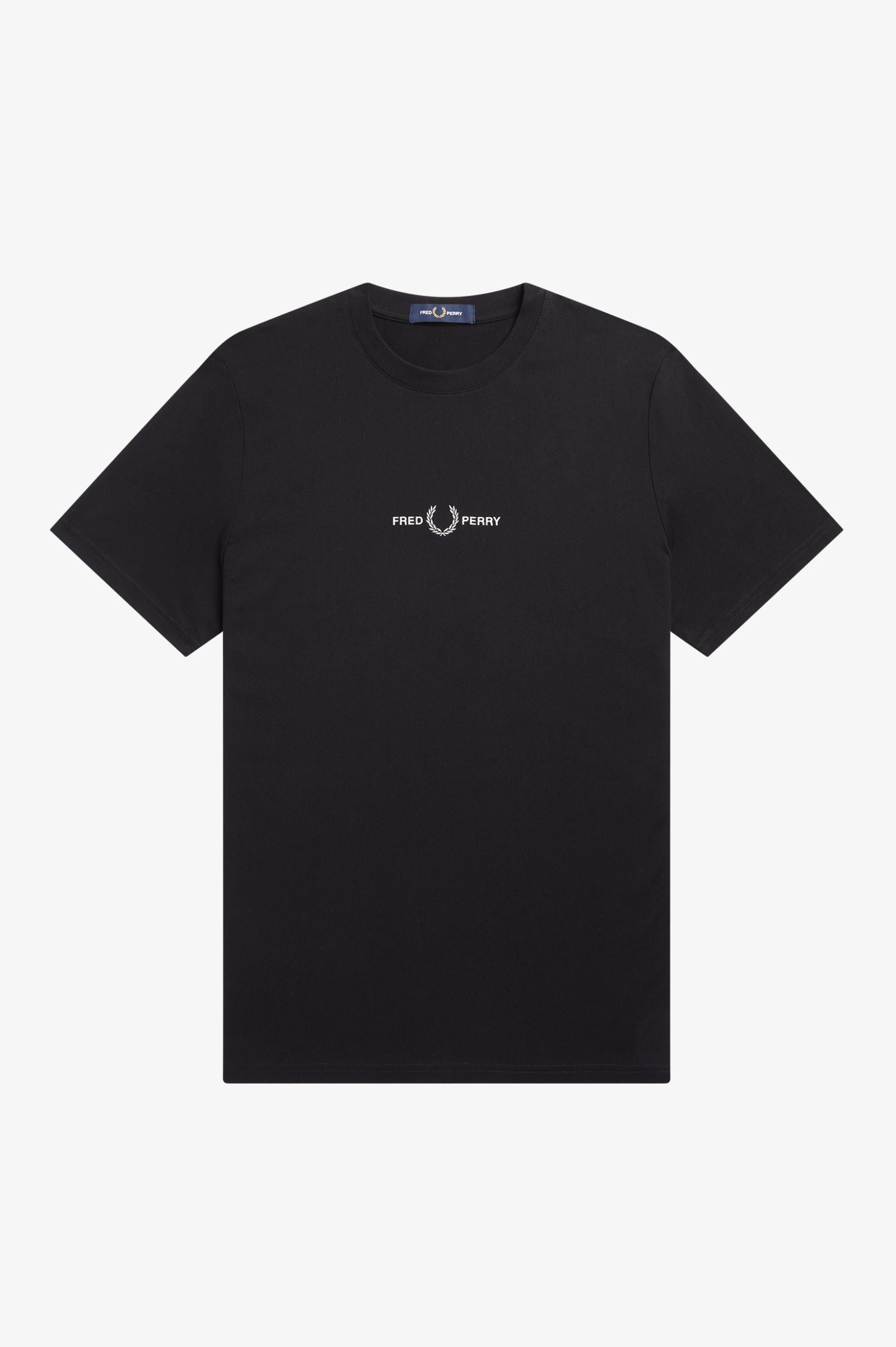 T-Shirt manica corta M4580 102 FRED PERRY Black 