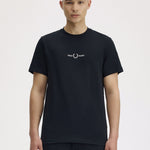 T-Shirt manica corta M4580 102 FRED PERRY Black 