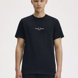 T-Shirt manica corta M4580 102 FRED PERRY Black 