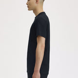 T-Shirt manica corta M4580 102 FRED PERRY Black 
