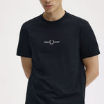 T-Shirt manica corta M4580 102 FRED PERRY Black 