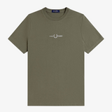 T-Shirt manica corta M4580 90B FRED PERRY Laurel w green 