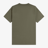 T-Shirt manica corta M4580 90B FRED PERRY Laurel w green 