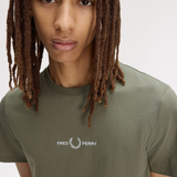 T-Shirt manica corta M4580 90B FRED PERRY Laurel w green 