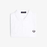 Polo manica corta M6000 100 FRED PERRY White 