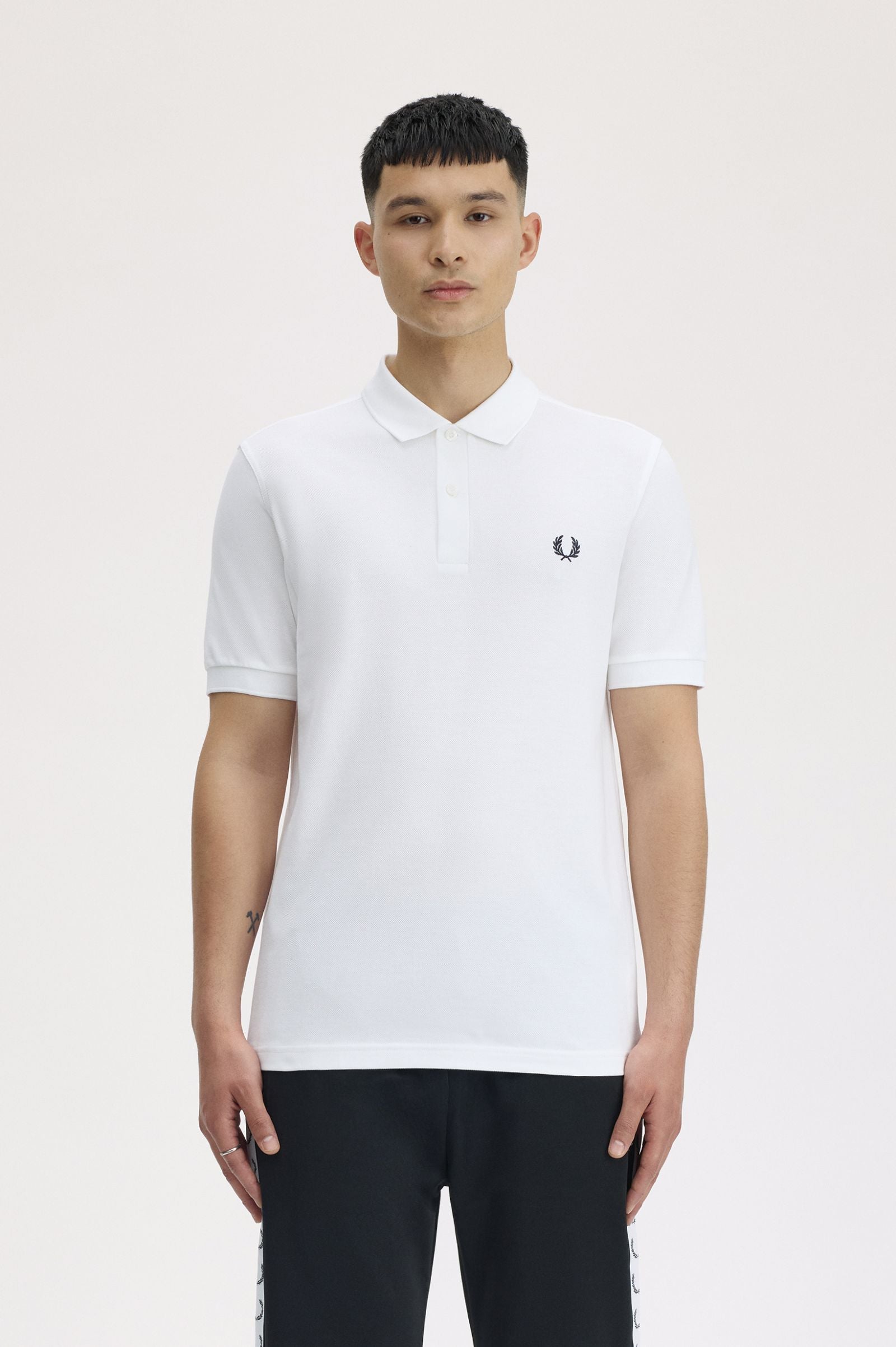 Polo manica corta M6000 100 FRED PERRY White 