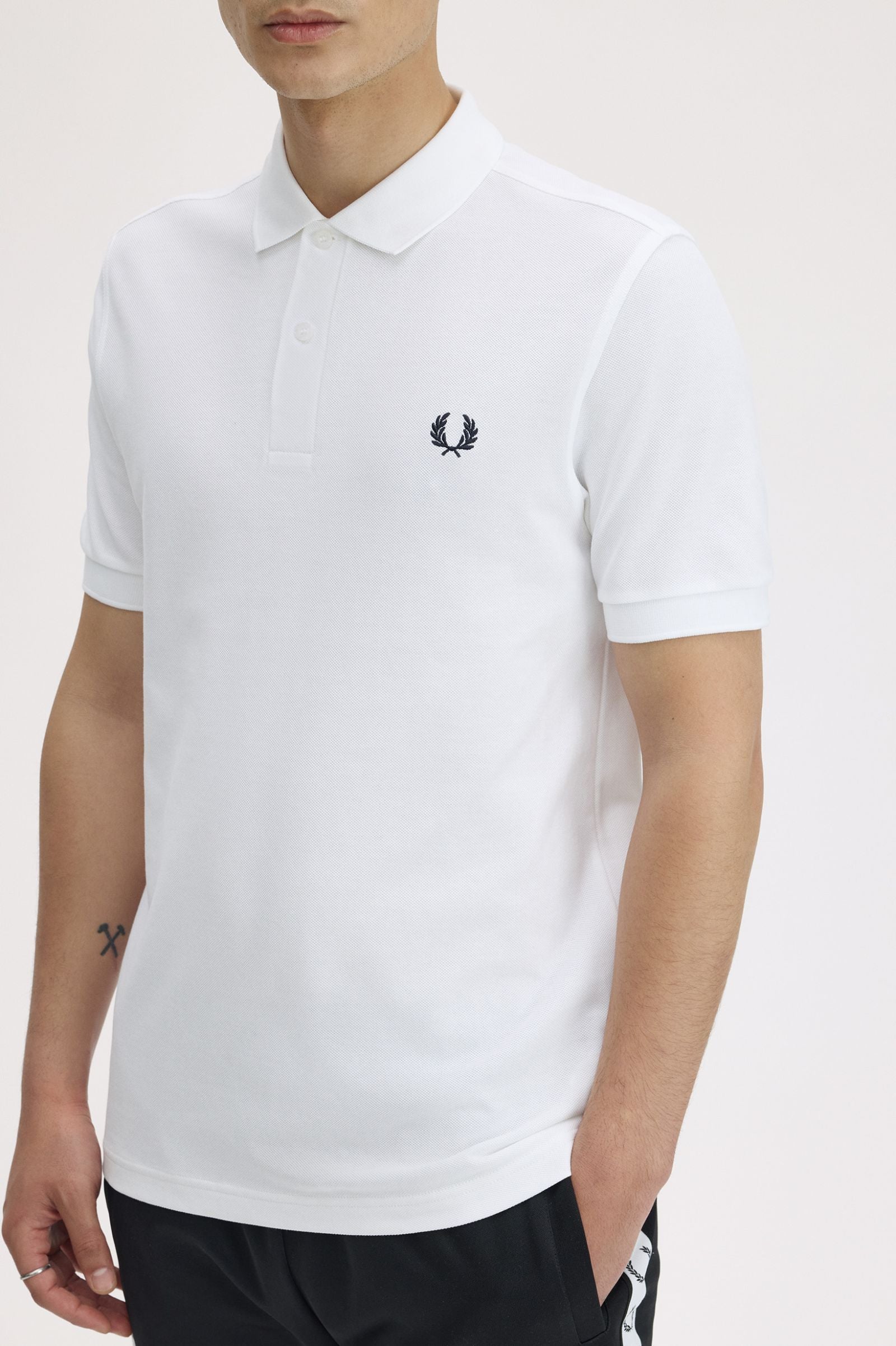 Polo manica corta M6000 100 FRED PERRY White 