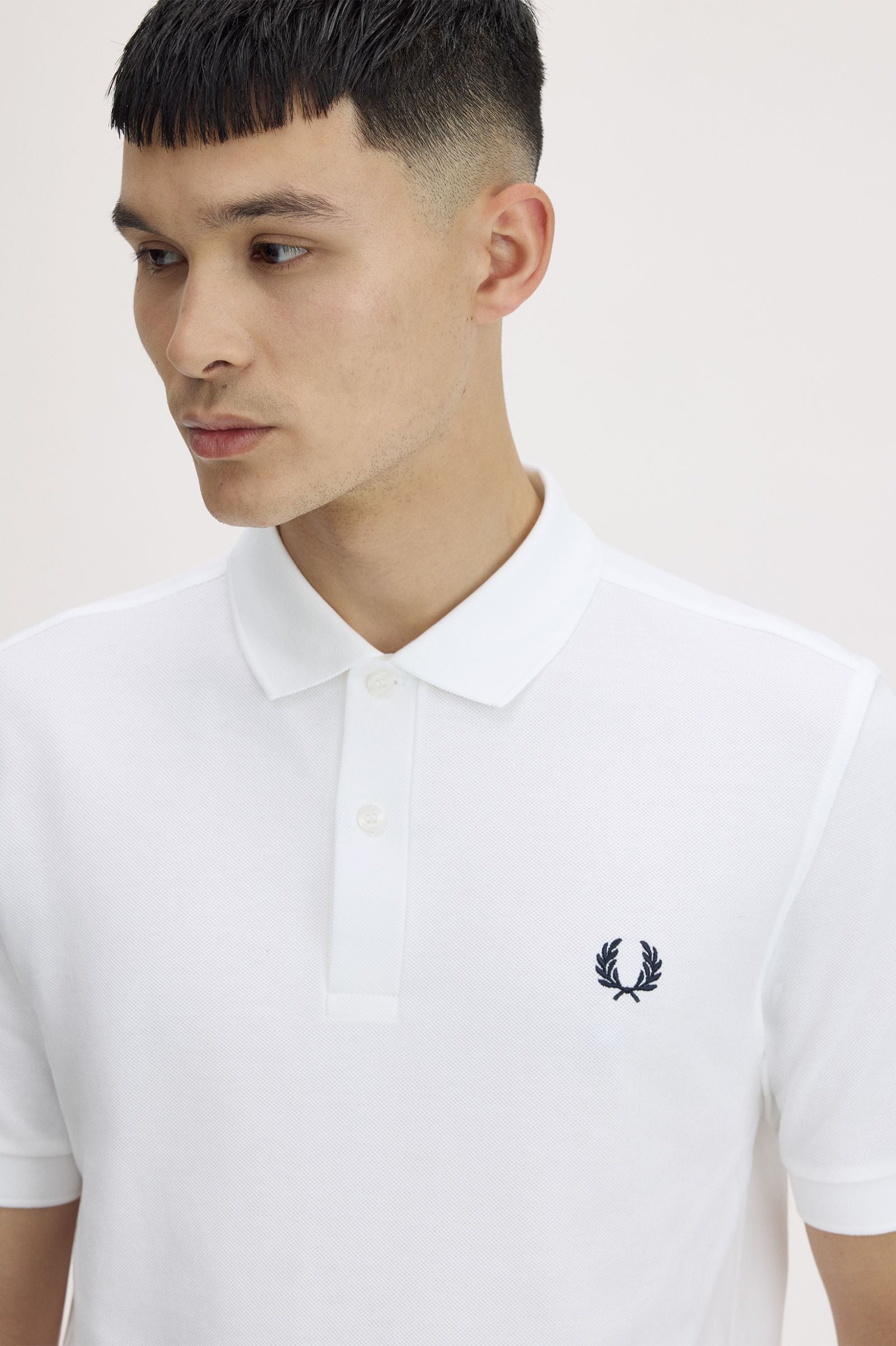 Polo manica corta M6000 100 FRED PERRY White 
