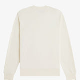 Felpa girocollo M7535 84A FRED PERRY Ecru/oxbld/grsrts 