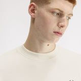 Felpa girocollo M7535 84A FRED PERRY Ecru/oxbld/grsrts 