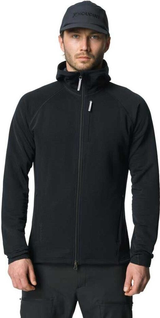 Felpa tecnica con cappuccio 830036 900 HOUDINI Black 