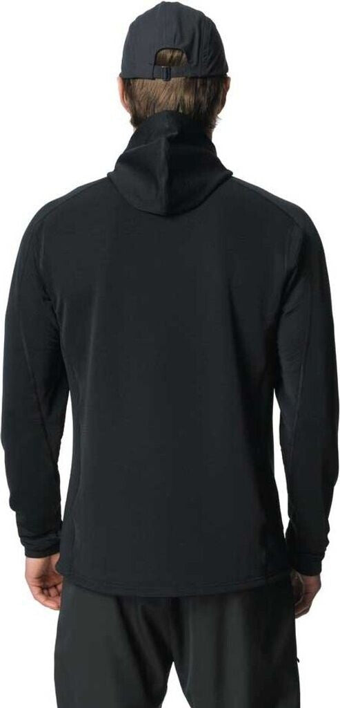 Felpa tecnica con cappuccio 830036 900 HOUDINI Black 