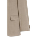 Abito slim fit in tessuto elasticizzato 50557616 10276642 01 269 HUGO Beige 
