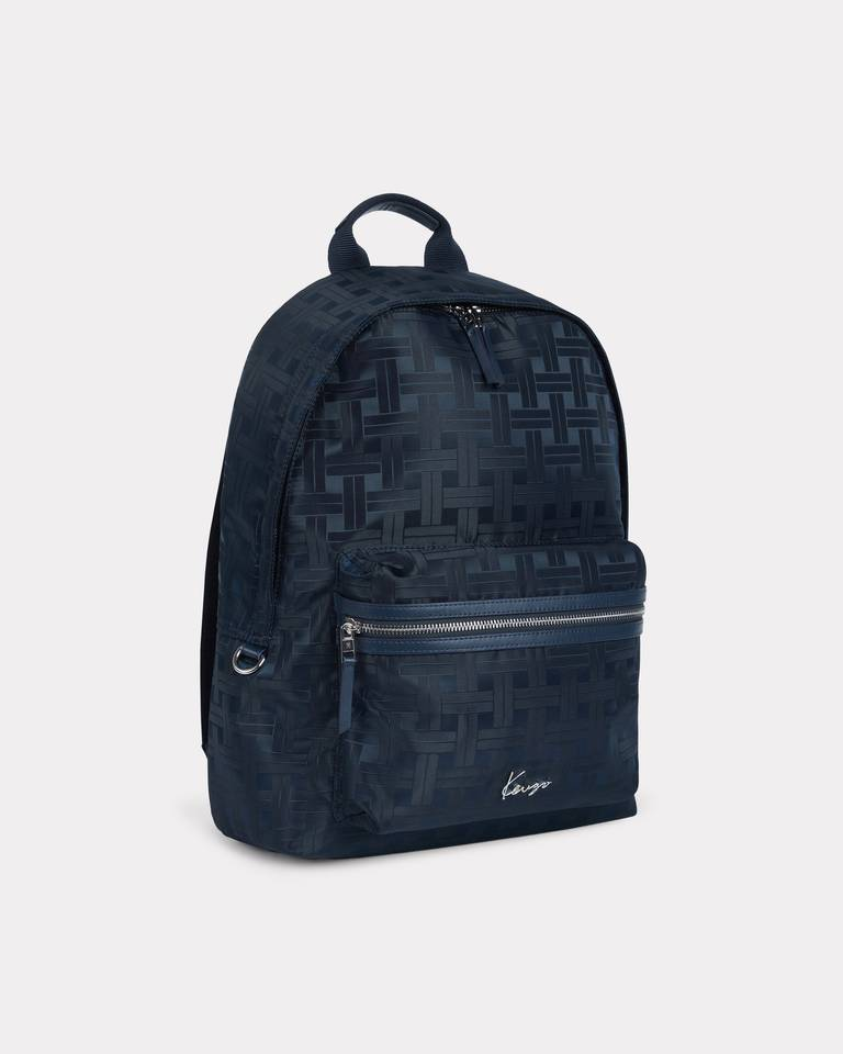 Zaino logato FF65SA503F22 79 KENZO Blue black 