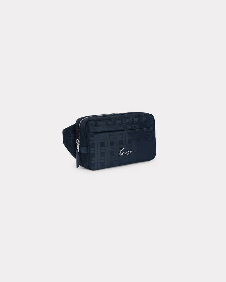 Marsupio logato FF65SA507F22 79 KENZO Blue black 