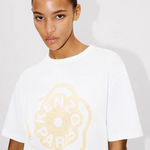 T-Shirt loose in cotone FG52TS3034SK 01 KENZO White 