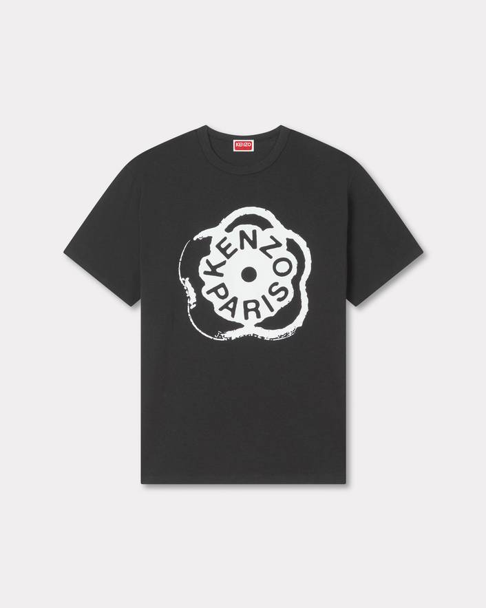 T-Shirt loose in cotone FG52TS3034SK 99J KENZO Black 