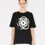 T-Shirt loose in cotone FG52TS3034SK 99J KENZO Black 