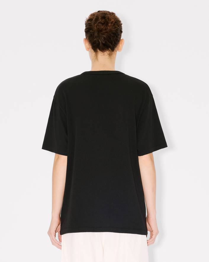 T-Shirt loose in cotone FG52TS3034SK 99J KENZO Black 