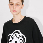 T-Shirt loose in cotone FG52TS3034SK 99J KENZO Black 