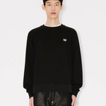 Felpa in cotone con ricamo FG55SW2054MJ 99J KENZO Black 