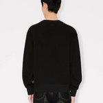 Felpa in cotone con ricamo FG55SW2054MJ 99J KENZO Black 