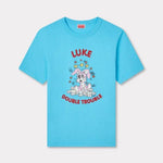 T-Shirt in cotone FG55TS1024SK 68 KENZO Turquoise 