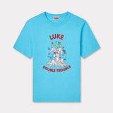 T-Shirt in cotone FG55TS1024SK 68 KENZO Turquoise 