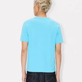 T-Shirt in cotone FG55TS1024SK 68 KENZO Turquoise 