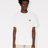 T-Shirt in cotone con ricamo FG55TS2054SG 02 KENZO Off white 