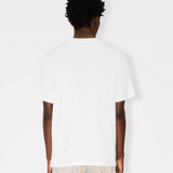 T-Shirt in cotone con ricamo FG55TS2054SG 02 KENZO Off white 