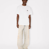 T-Shirt in cotone con ricamo FG55TS2054SG 02 KENZO Off white 