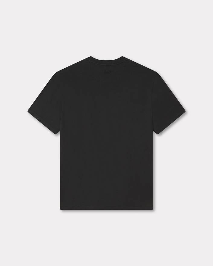 T-Shirt in cotone con ricamo FG55TS2054SG 99J KENZO Black 