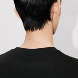T-Shirt in cotone con ricamo FG55TS2054SG 99J KENZO Black 