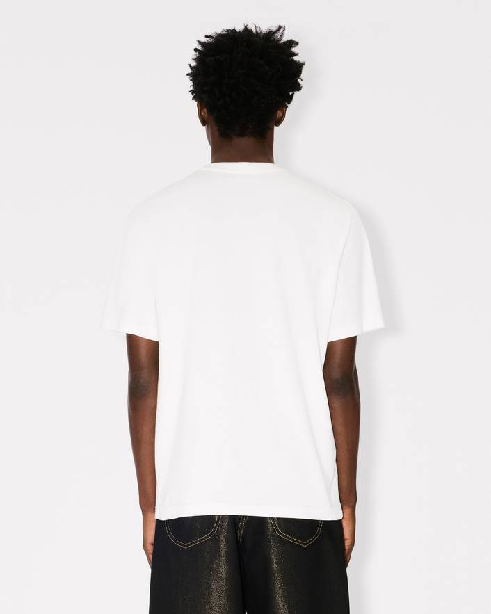 T-Shirt in cotone FG55TS2064SG 02 KENZO Off white 