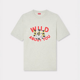 T-Shirt in cotone FG55TS2064SG 93 KENZO Pale grey 