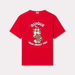 T-Shirt unisex in cotone FG55TS2124SK 22 KENZO Cherry 
