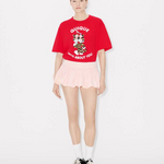 T-Shirt unisex in cotone FG55TS2124SK 22 KENZO Cherry 