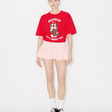 T-Shirt unisex in cotone FG55TS2124SK 22 KENZO Cherry 