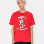T-Shirt unisex in cotone FG55TS2124SK 22 KENZO Cherry 