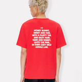 T-Shirt unisex in cotone FG55TS2124SK 22 KENZO Cherry 