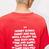 T-Shirt unisex in cotone FG55TS2124SK 22 KENZO Cherry 