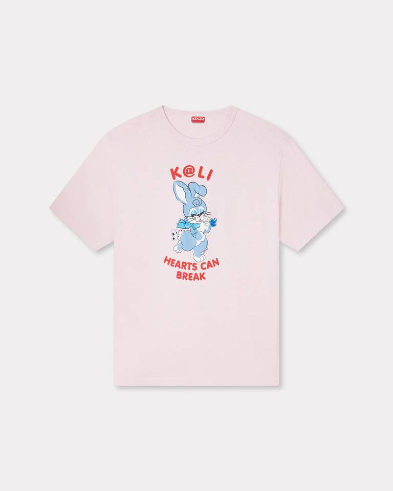 T-Shirt in cotone FG55TS2144SK 32 KENZO Flamingo 