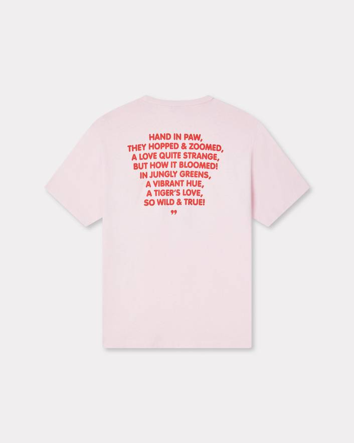 T-Shirt in cotone FG55TS2144SK 32 KENZO Flamingo 