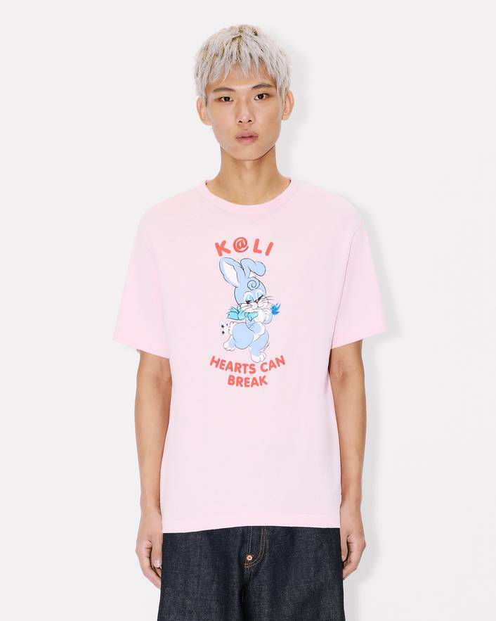 T-Shirt in cotone FG55TS2144SK 32 KENZO Flamingo 