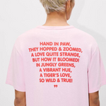 T-Shirt in cotone FG55TS2144SK 32 KENZO Flamingo 