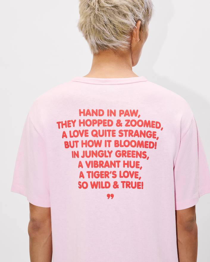 T-Shirt in cotone FG55TS2144SK 32 KENZO Flamingo 