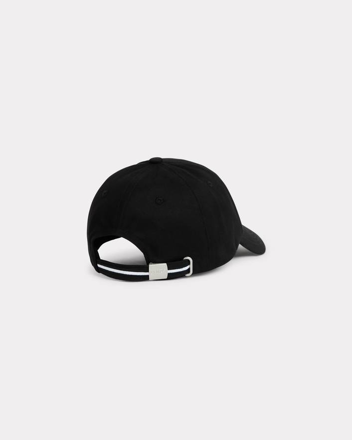 Cappellino ricamato in cotone FG58AC421F41 99 KENZO Black 