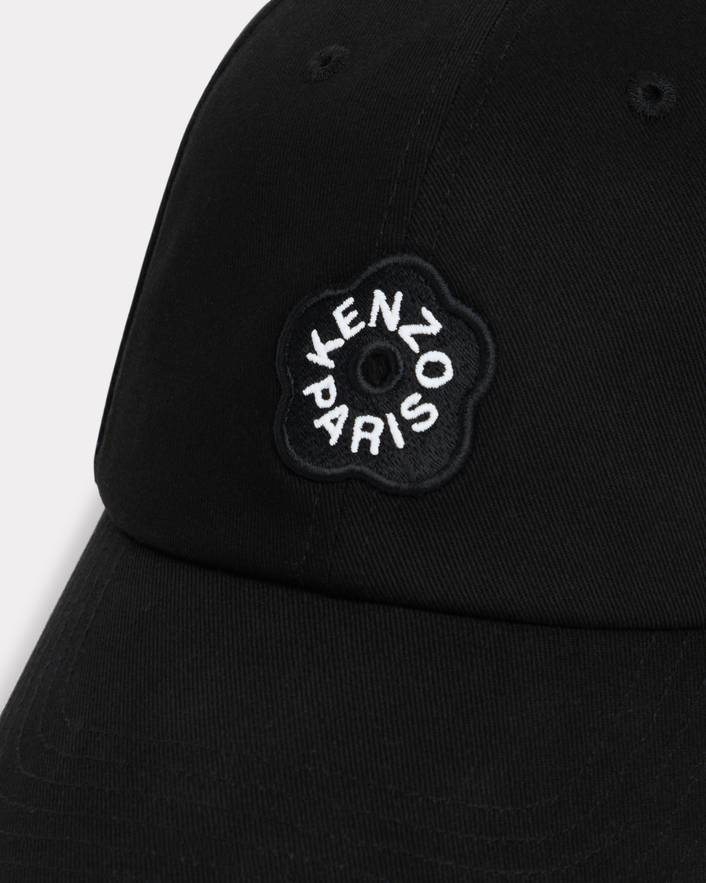 Cappellino ricamato in cotone FG58AC421F41 99 KENZO Black 