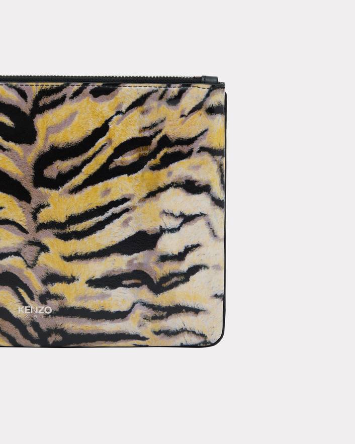 Pochette in pelle FG58PM802L42 41 KENZO Marigold 
